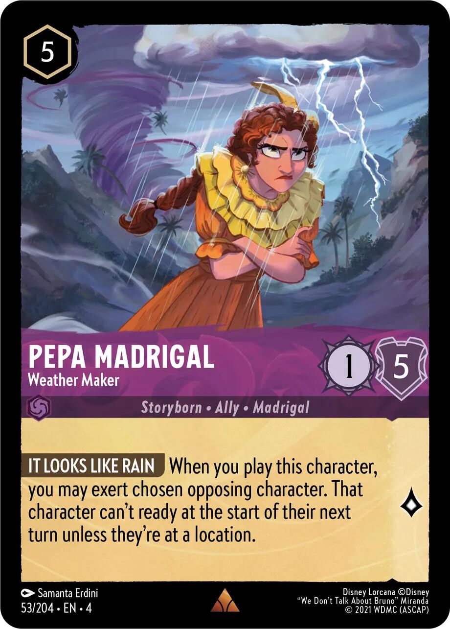Pepa Madrigal - Weather Maker (53/204) [Ursula's Return] | Total Play