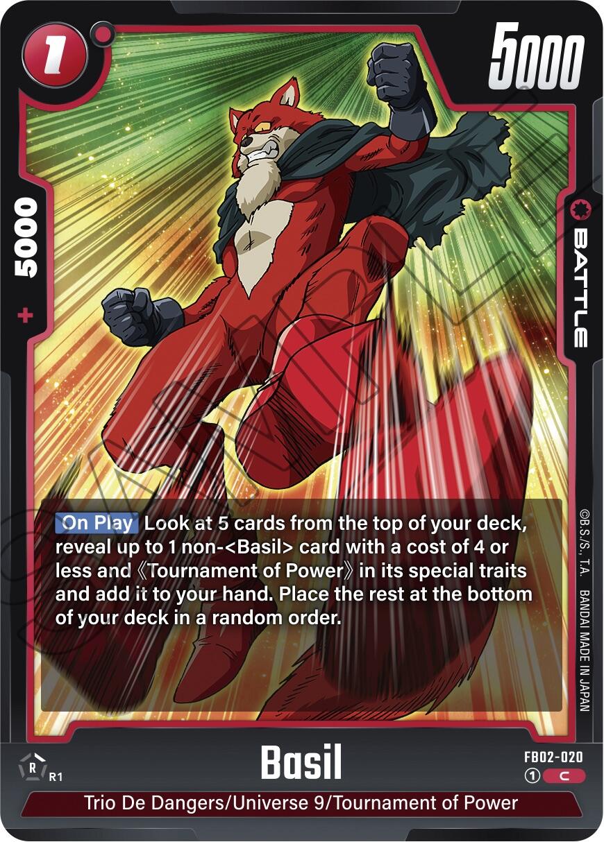 Basil [Blazing Aura] | Total Play