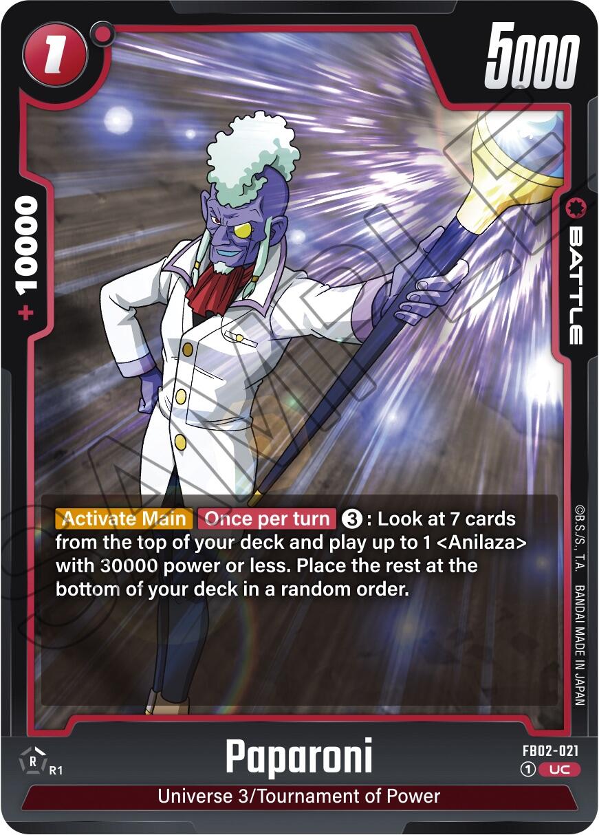 Paparoni [Blazing Aura] | Total Play