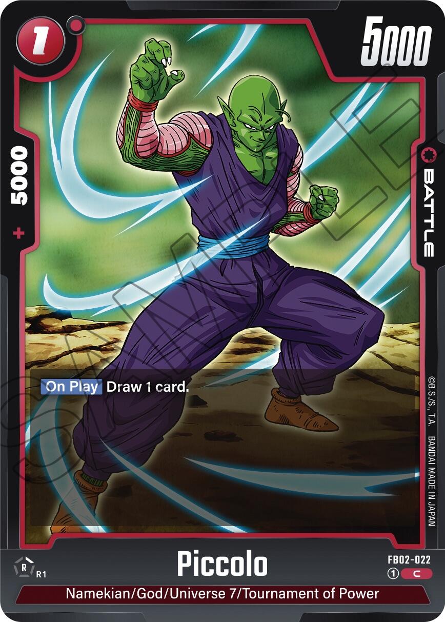 Piccolo (FB02-022) [Blazing Aura] | Total Play