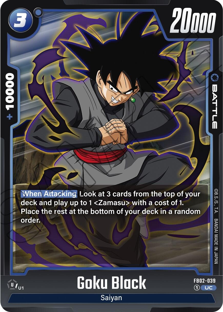 Goku Black (FB02-039) [Blazing Aura] | Total Play