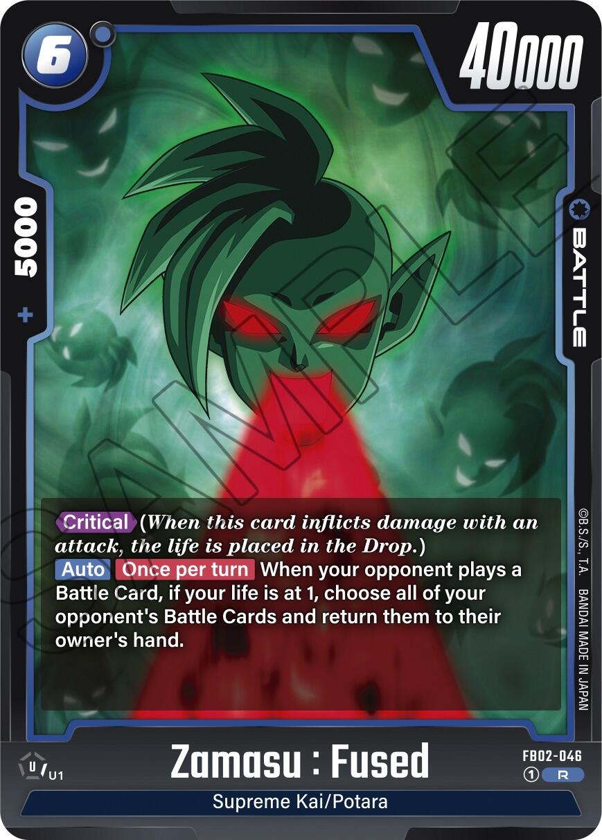 Zamasu : Fused (FB02-046) [Blazing Aura] | Total Play