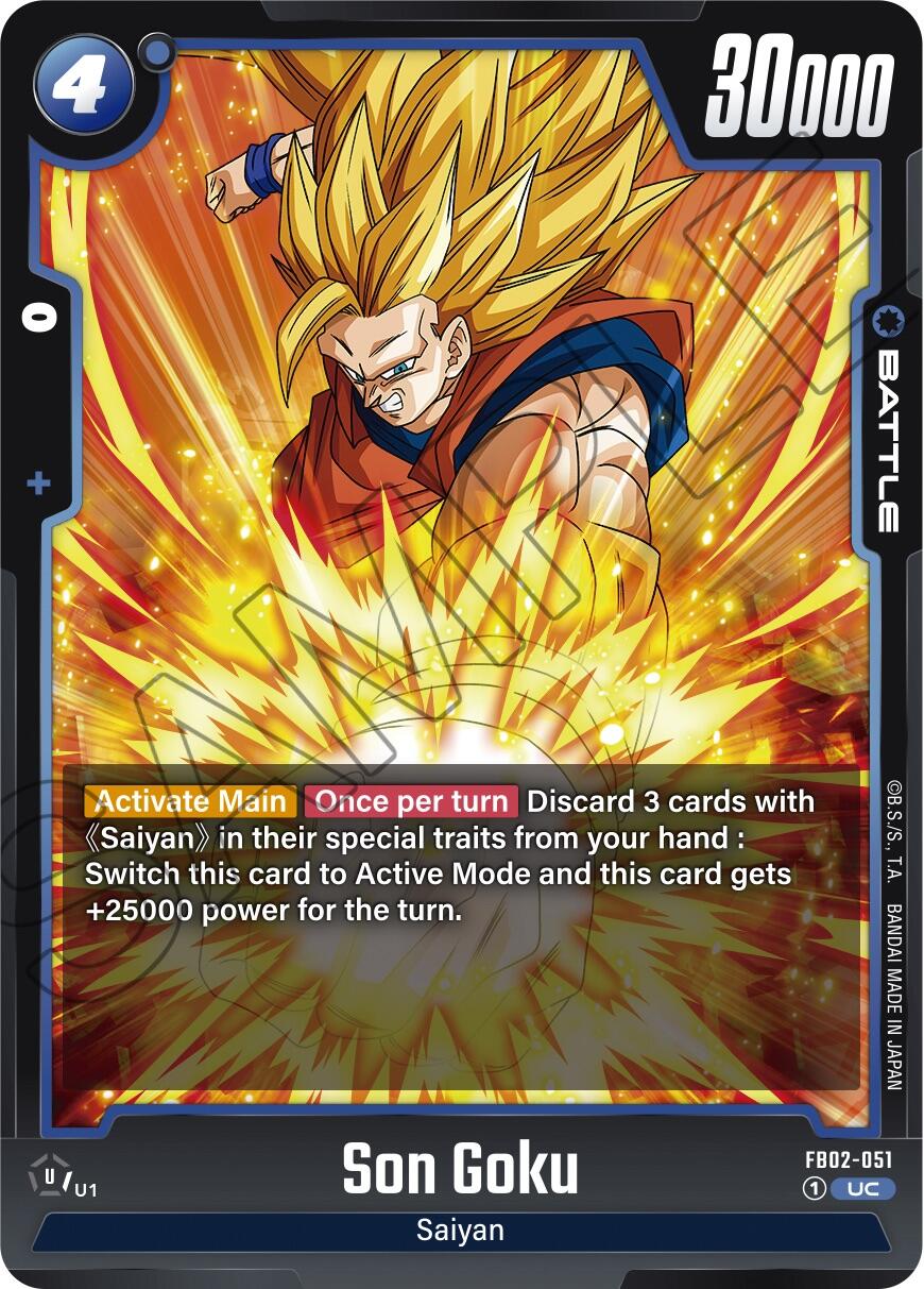 Son Goku (FB02-051) [Blazing Aura] | Total Play