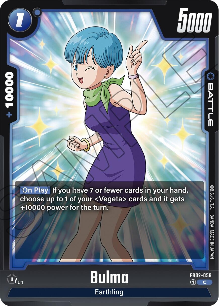 Bulma (FB02-056) [Blazing Aura] | Total Play