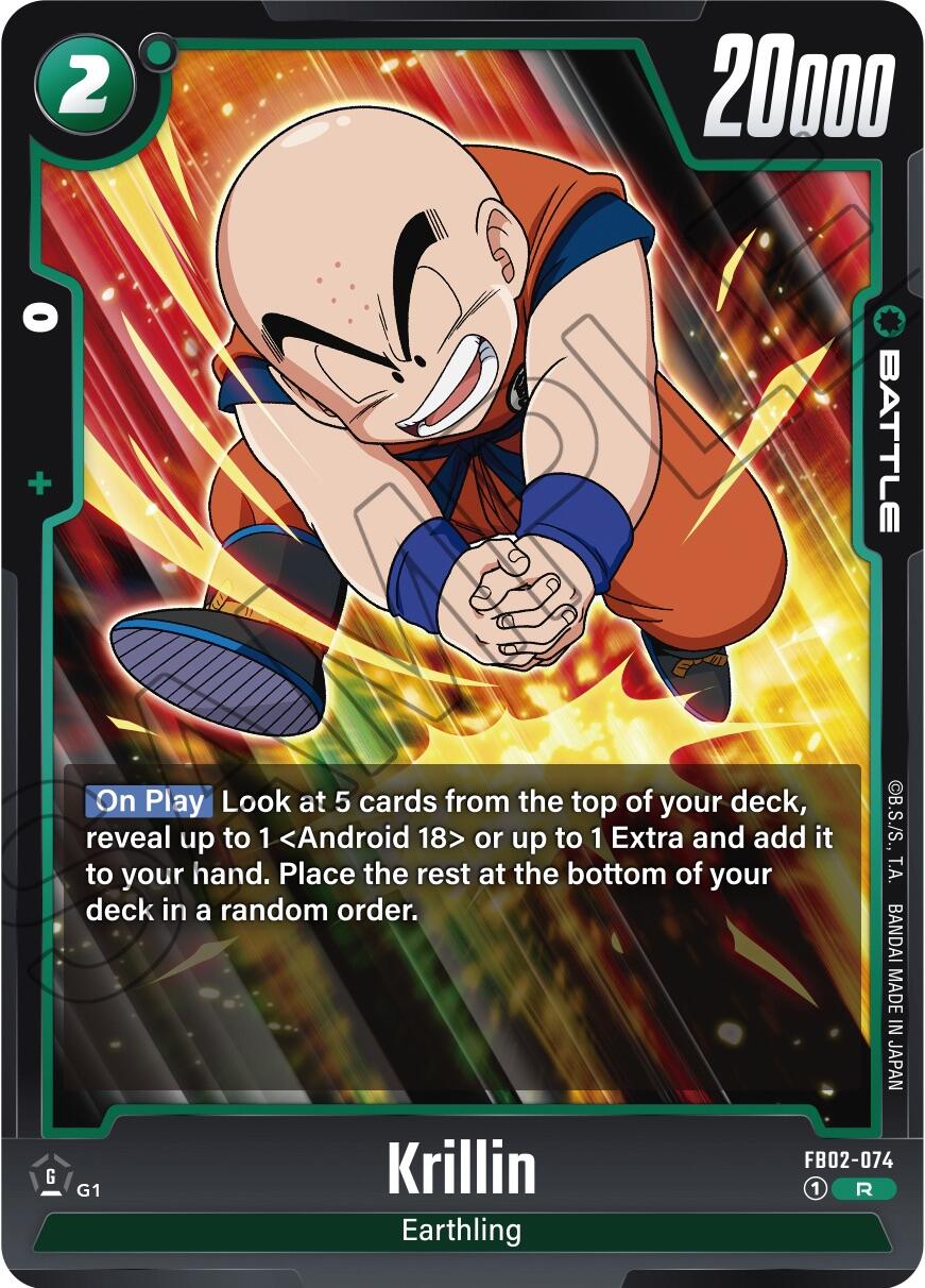 Krillin (FB02-074) [Blazing Aura] | Total Play