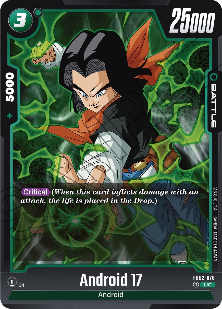 Android 17 (FB02-076) [Blazing Aura] | Total Play