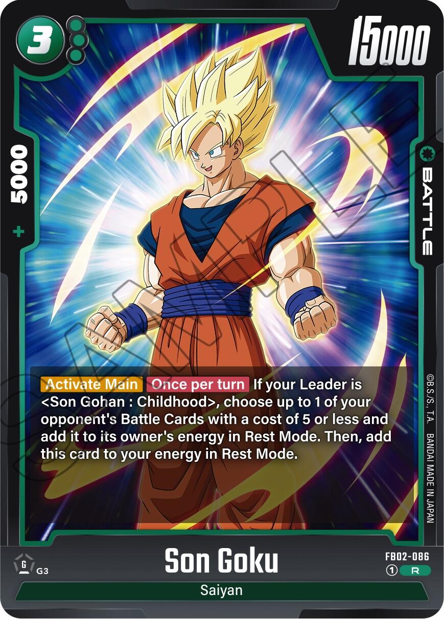 Son Goku (FB02-086) [Blazing Aura] | Total Play