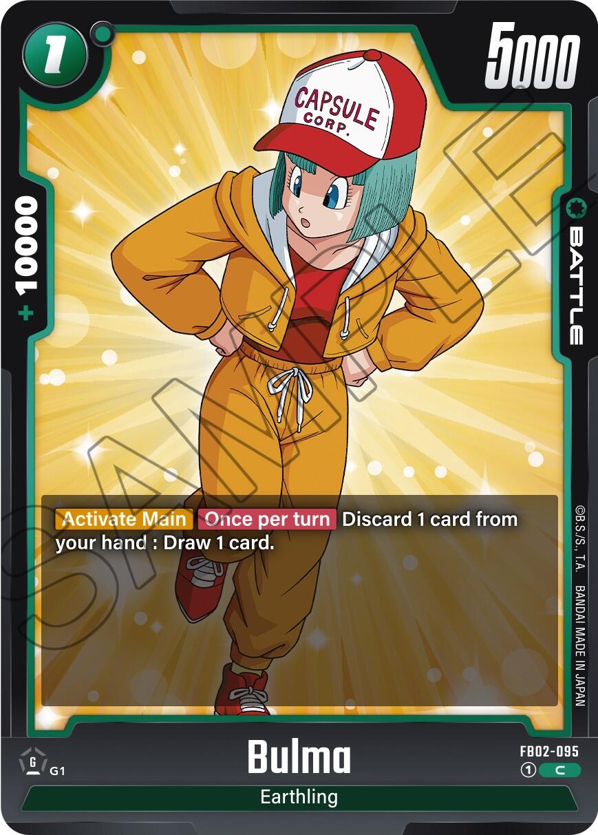 Bulma (FB02-095) [Blazing Aura] | Total Play