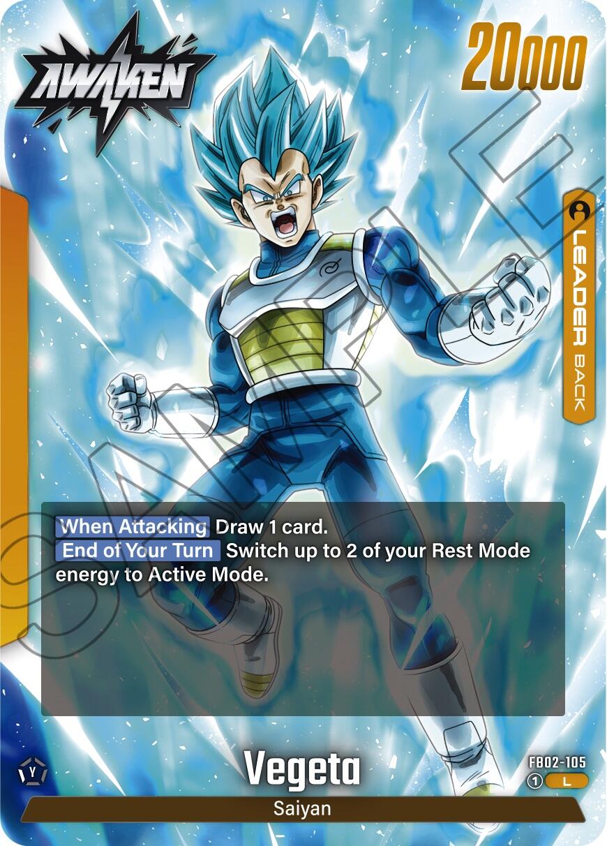 Vegeta (FB02-105) [Blazing Aura] | Total Play