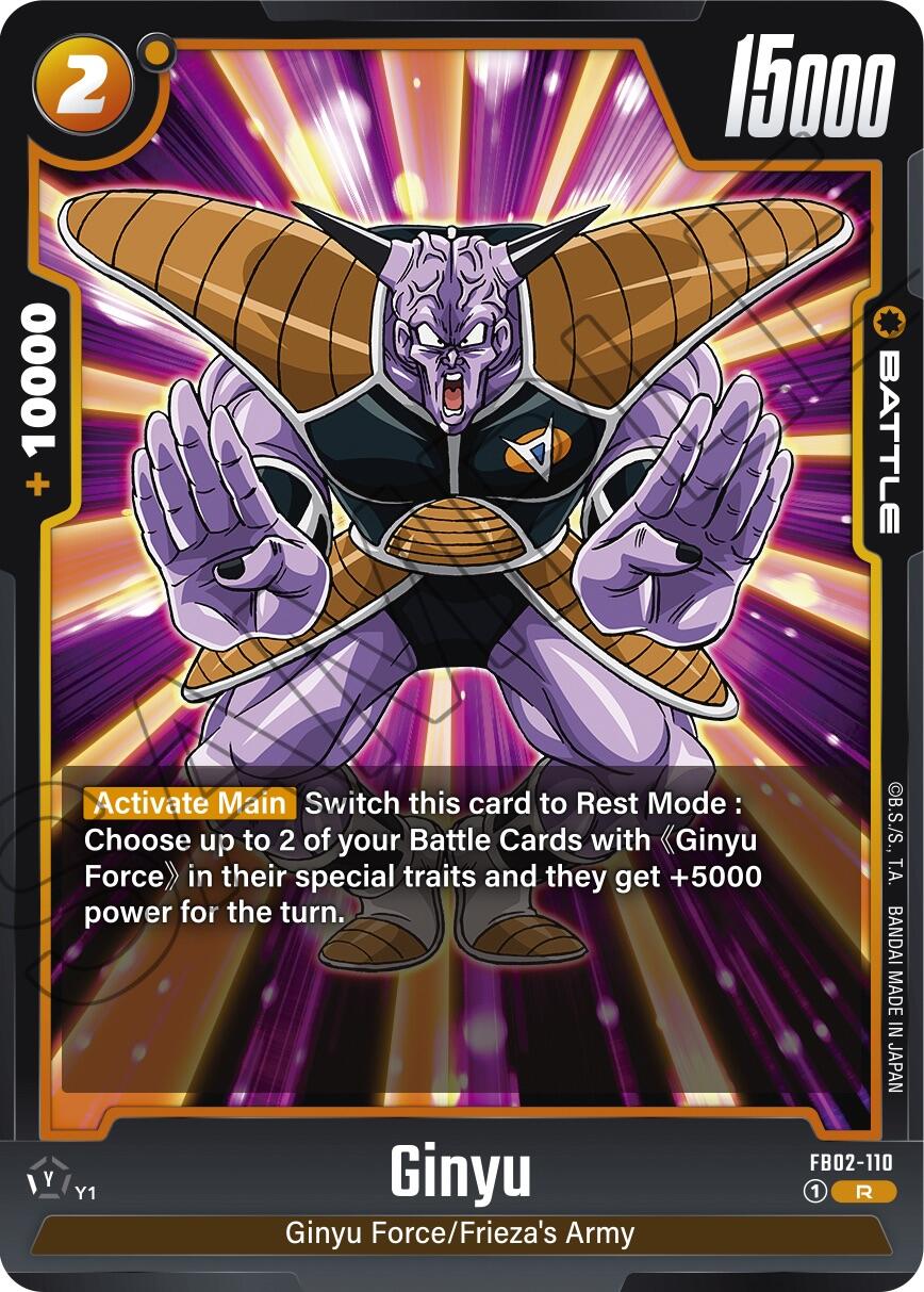 Ginyu [Blazing Aura] | Total Play