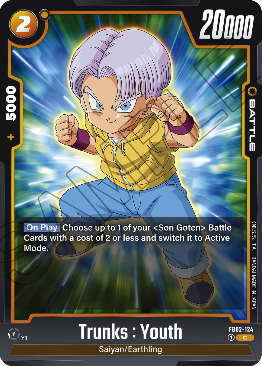 Trunks : Youth [Blazing Aura] | Total Play