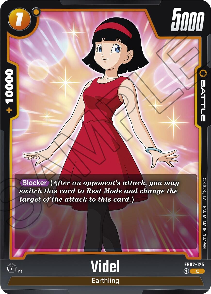 Videl (FB02-125) [Blazing Aura] | Total Play