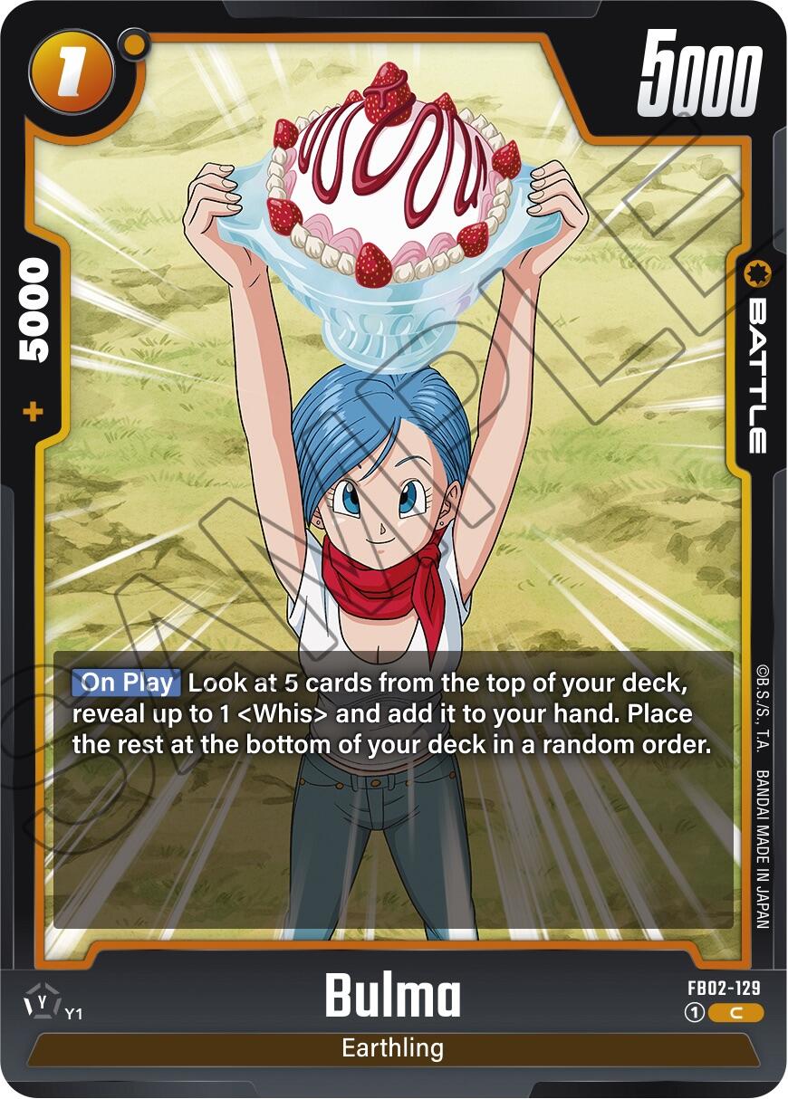 Bulma (FB02-129) [Blazing Aura] | Total Play