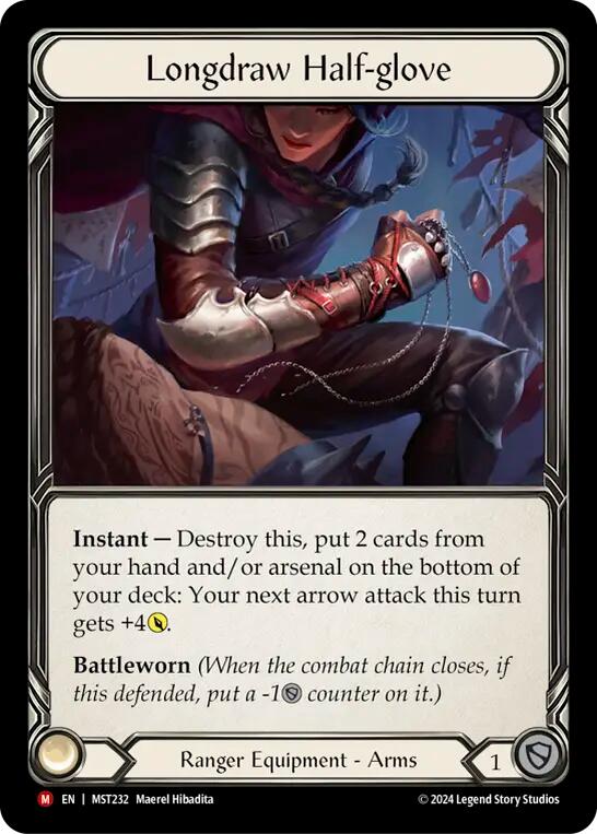 Longdraw Half-glove [MST232] (Part the Mistveil)  Cold Foil | Total Play