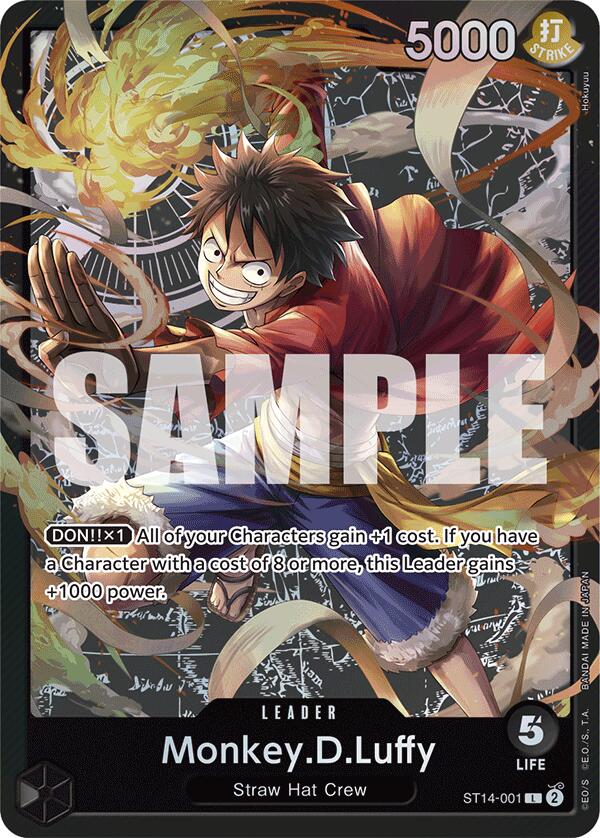 Monkey.D.Luffy (001) [Starter Deck: 3D2Y] | Total Play