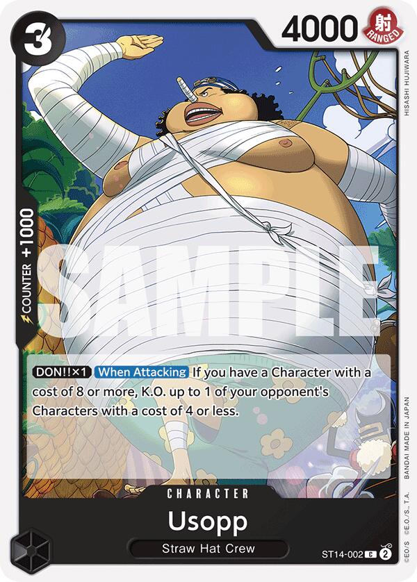 Usopp [Starter Deck: 3D2Y] | Total Play