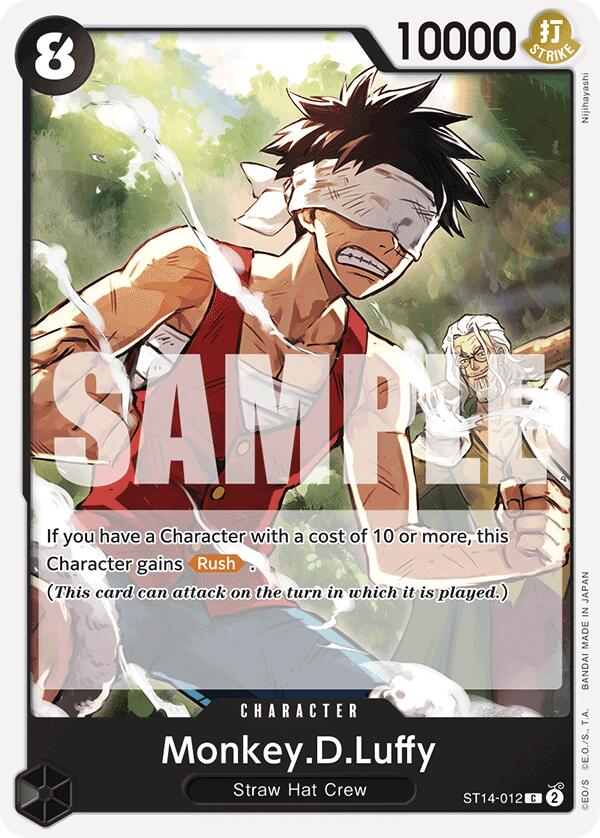 Monkey.D.Luffy (012) [Starter Deck: 3D2Y] | Total Play