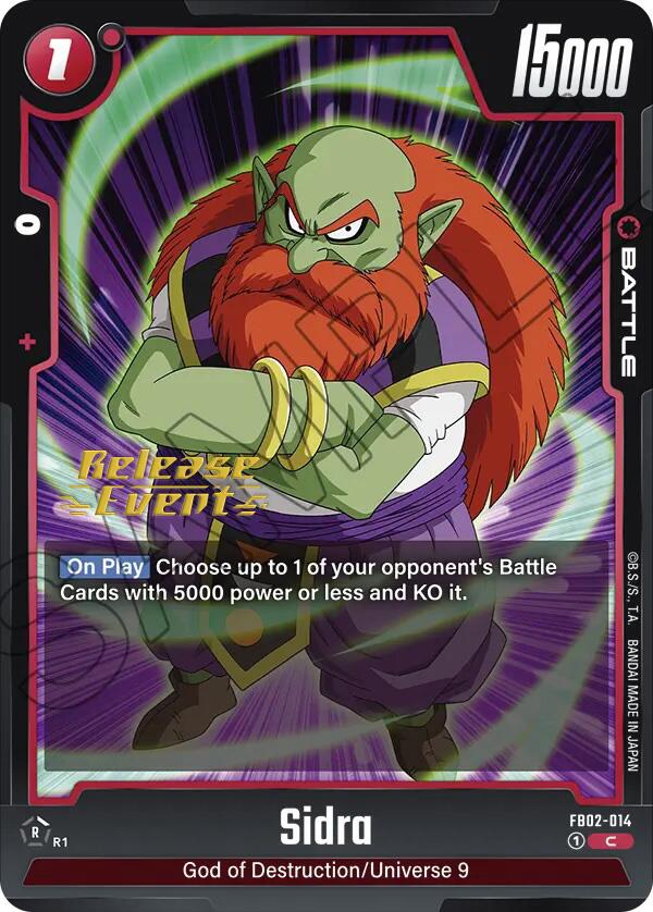 Sidra [Blazing Aura Pre-Release Cards] | Total Play