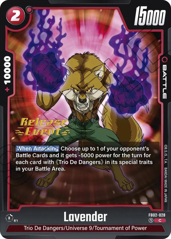 Lavender [Blazing Aura Pre-Release Cards] | Total Play