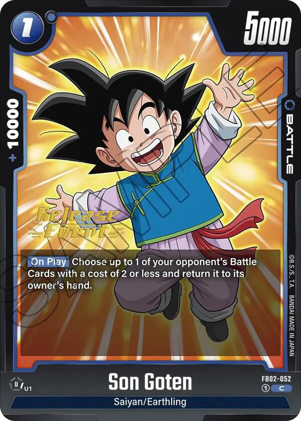 Son Goten (FB02-052) [Blazing Aura Pre-Release Cards] | Total Play