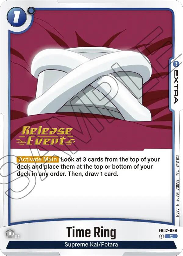 Time Ring [Blazing Aura Pre-Release Cards] | Total Play