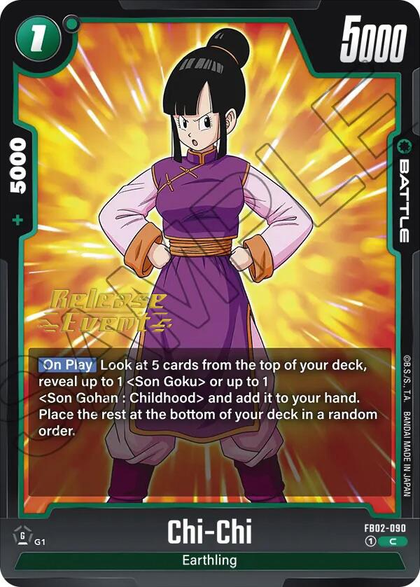 Chi-Chi [Blazing Aura Pre-Release Cards] | Total Play