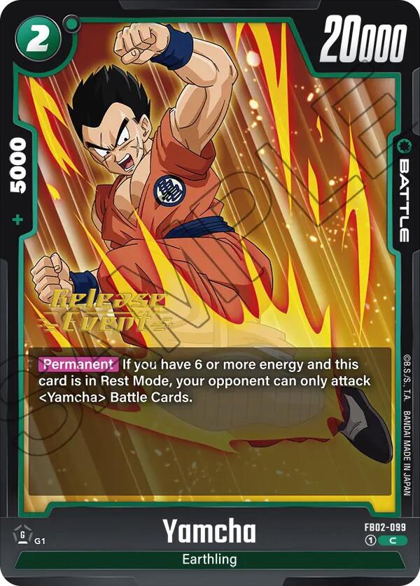 Yamcha [Blazing Aura Pre-Release Cards] | Total Play