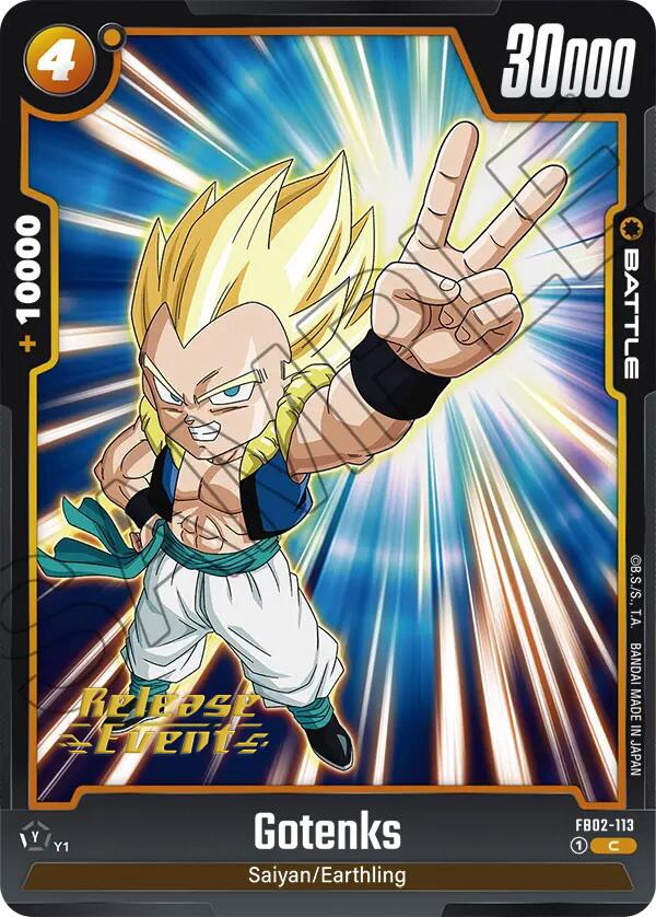 Gotenks (FB02-113) [Blazing Aura Pre-Release Cards] | Total Play