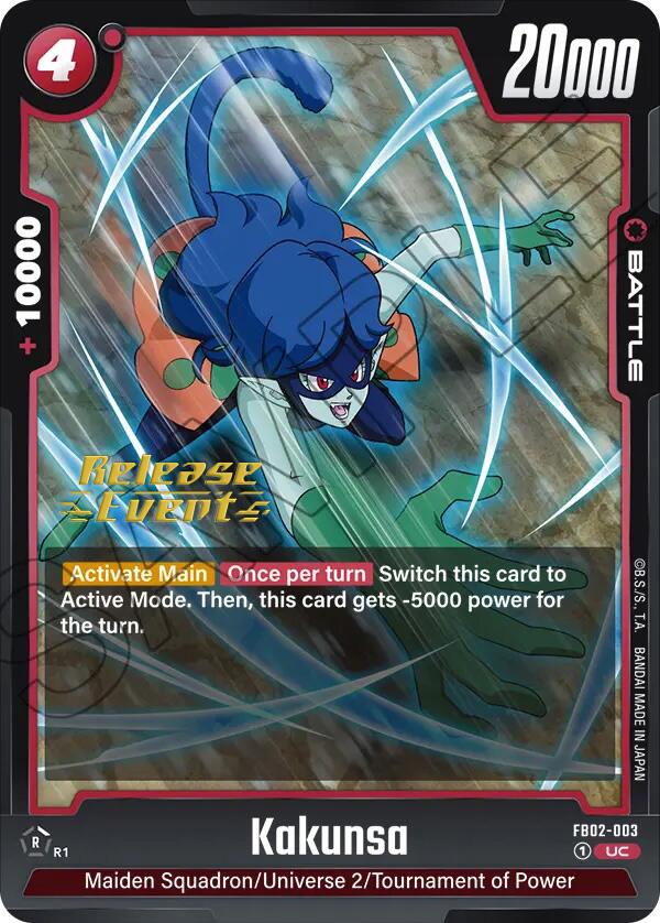 Kakunsa [Blazing Aura Pre-Release Cards] | Total Play