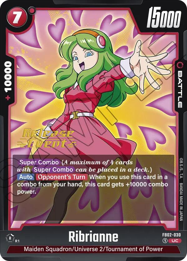 Ribrianne (FB02-030) [Blazing Aura Pre-Release Cards] | Total Play