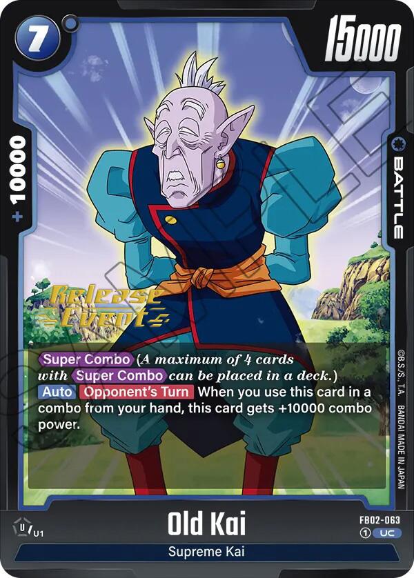 Old Kai [Blazing Aura Pre-Release Cards] | Total Play
