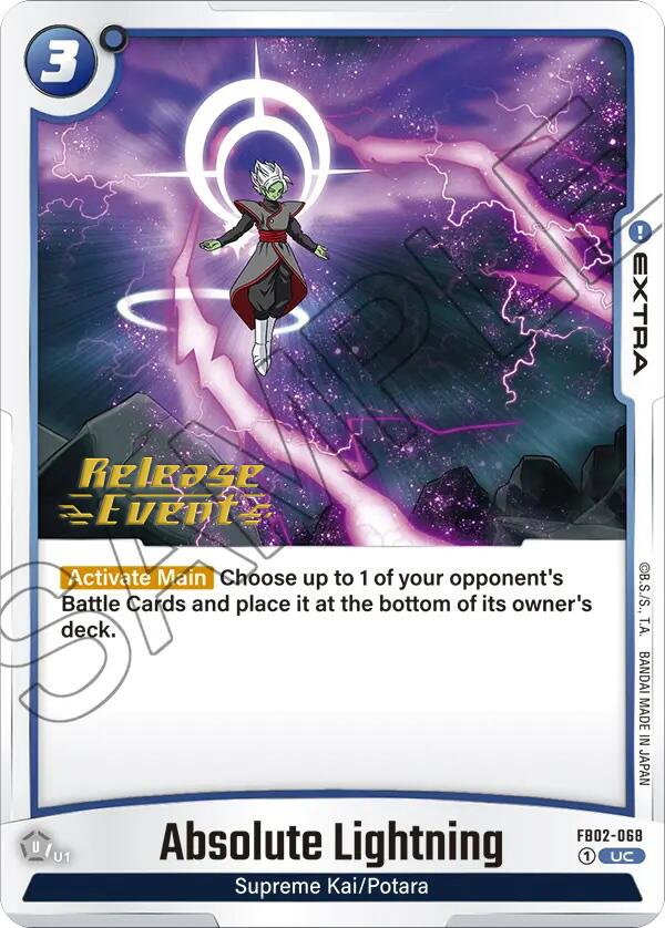 Absolute Lightning [Blazing Aura Pre-Release Cards] | Total Play