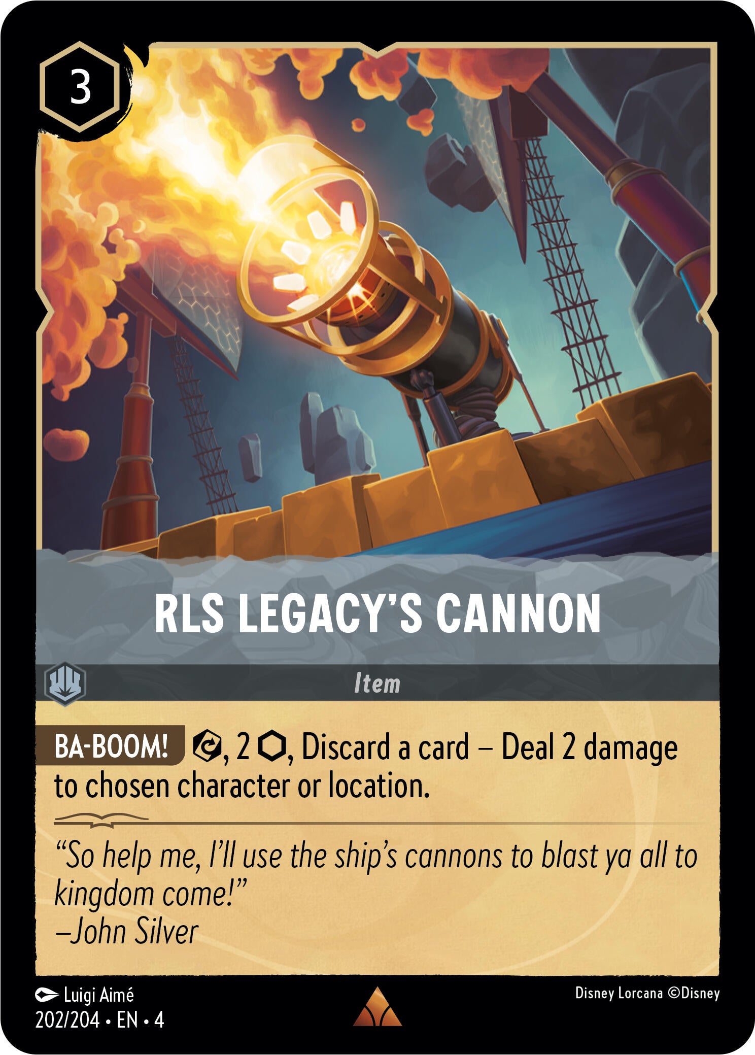 RLS Legacy's Cannon (202/204) [Ursula's Return] | Total Play