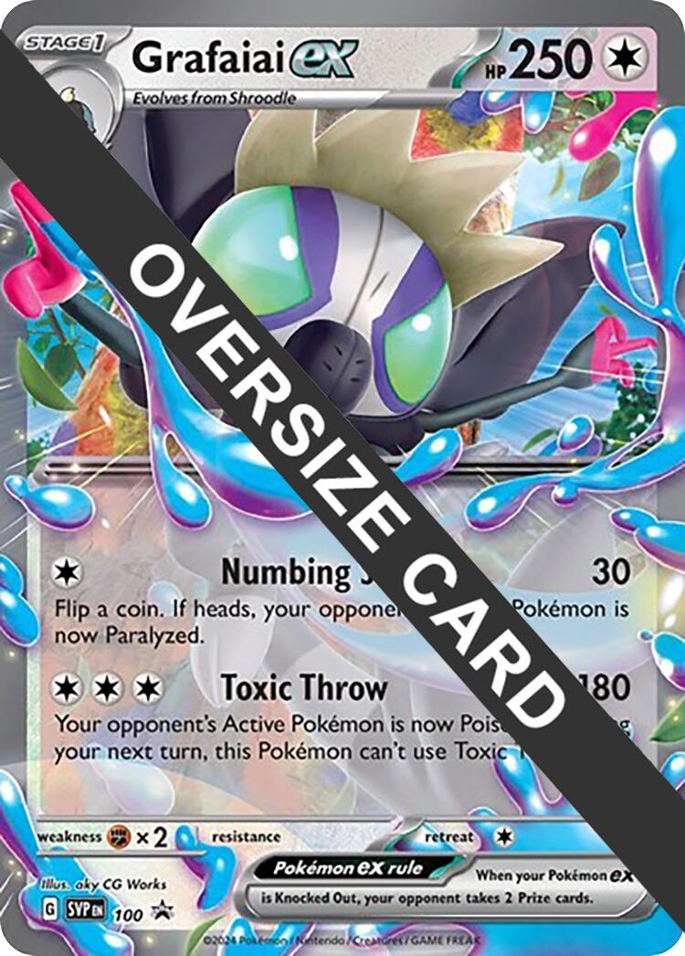 Grafaiai ex (100) (Jumbo Card) [Scarlet & Violet: Black Star Promos] | Total Play