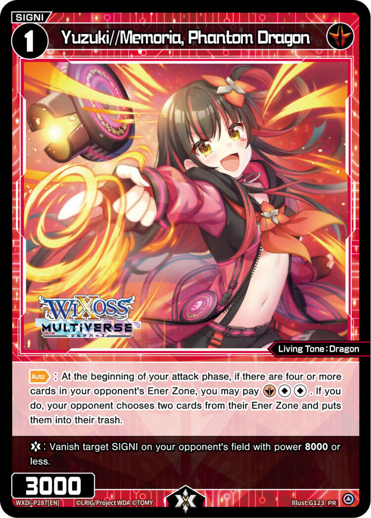 Yuzuki//Memoria, Phantom Dragon (April 2024) (WXDi-P0287[EN]) [Promo Cards] | Total Play