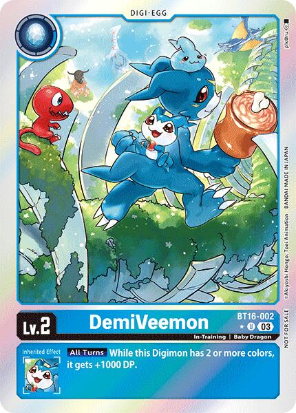 DemiVeemon [BT16-002] (Box Promotion Pack: Beginning Observer) [Beginning Observer Promos] | Total Play