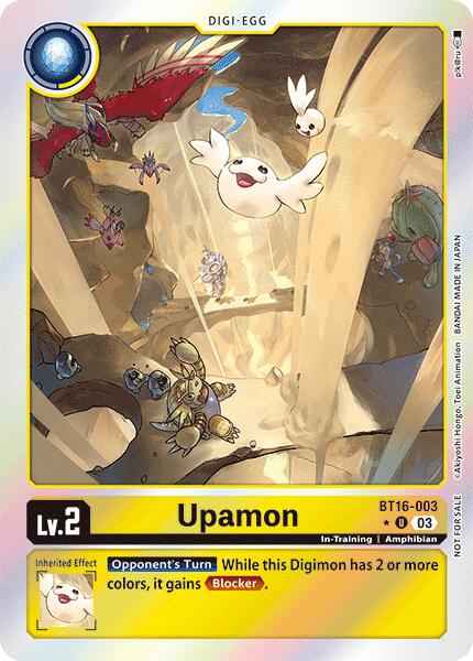 Upamon [BT16-003] (Box Promotion Pack: Beginning Observer) [Beginning Observer Promos] | Total Play