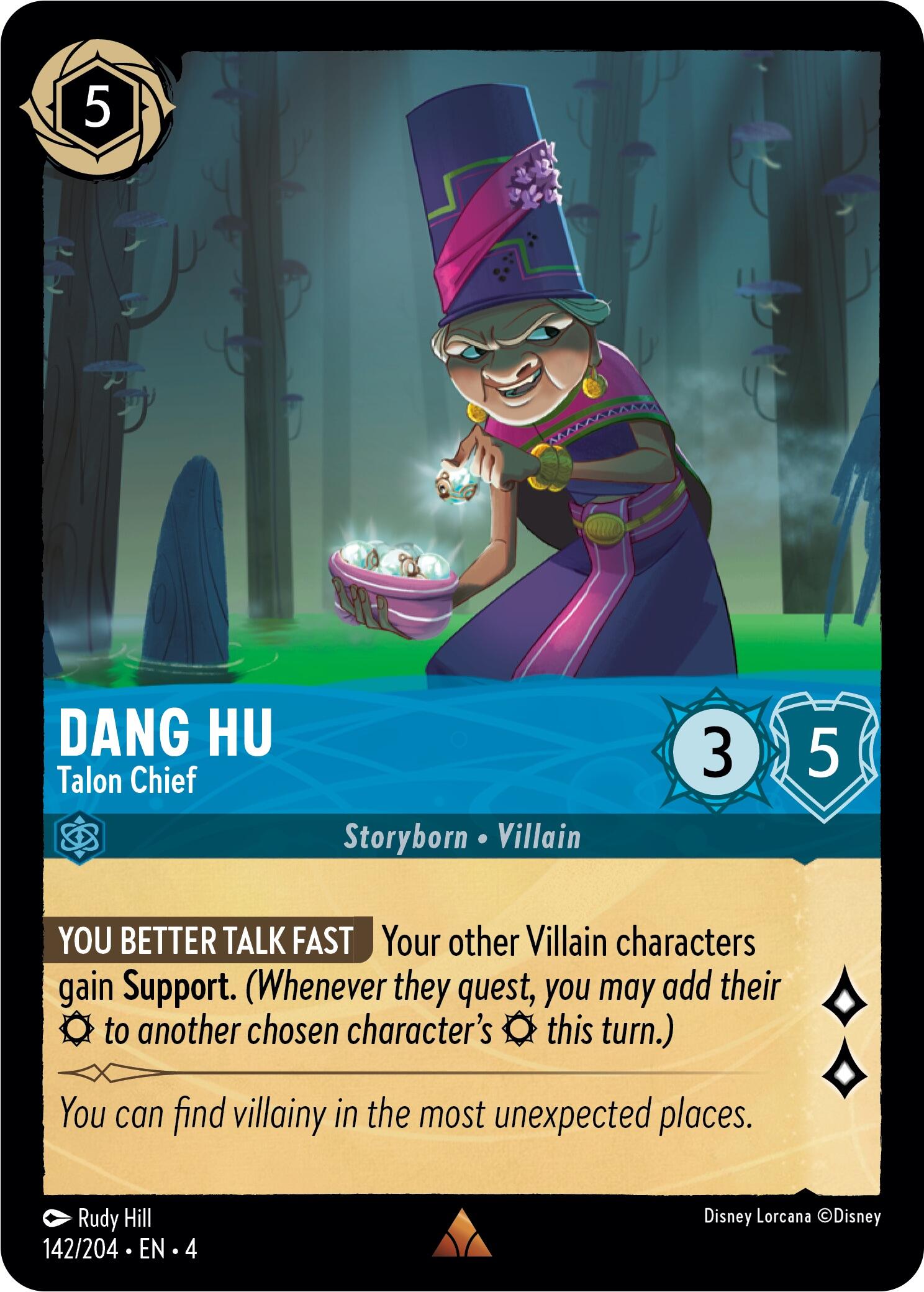 Dang Hu - Talon Chief (142/204) [Ursula's Return] | Total Play