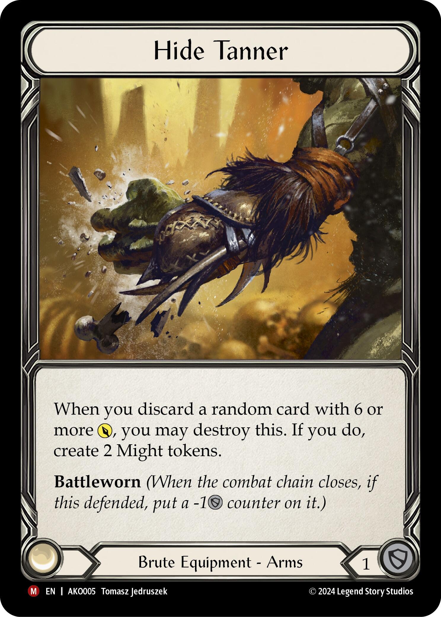 Hide Tanner [AKO005] (Armory Deck: Kayo)  Rainbow Foil | Total Play