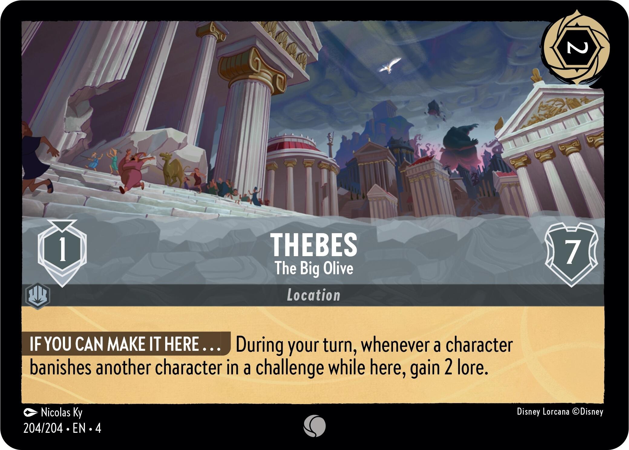 Thebes - The Big Olive (204/204) [Ursula's Return] | Total Play