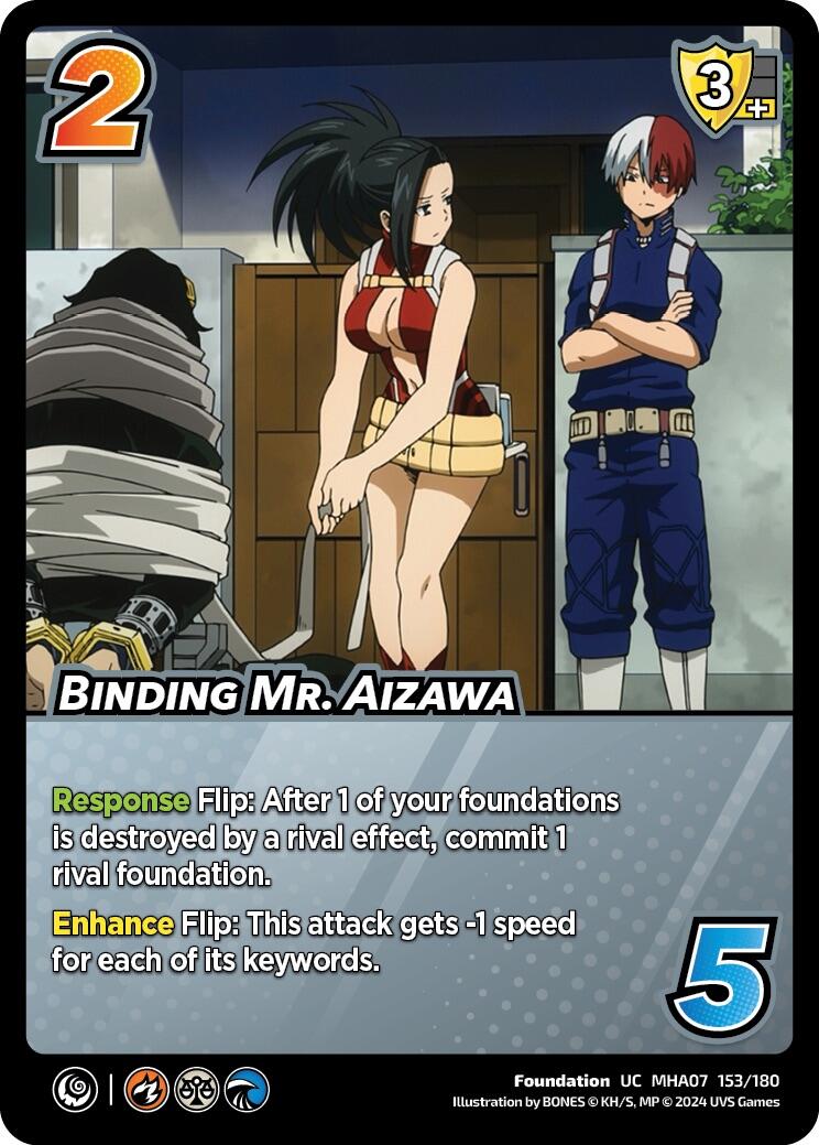Binding Mr. Aizawa [Girl Power] | Total Play