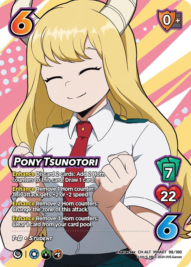 Pony Tsunotori (Alternate Art) [Girl Power] | Total Play