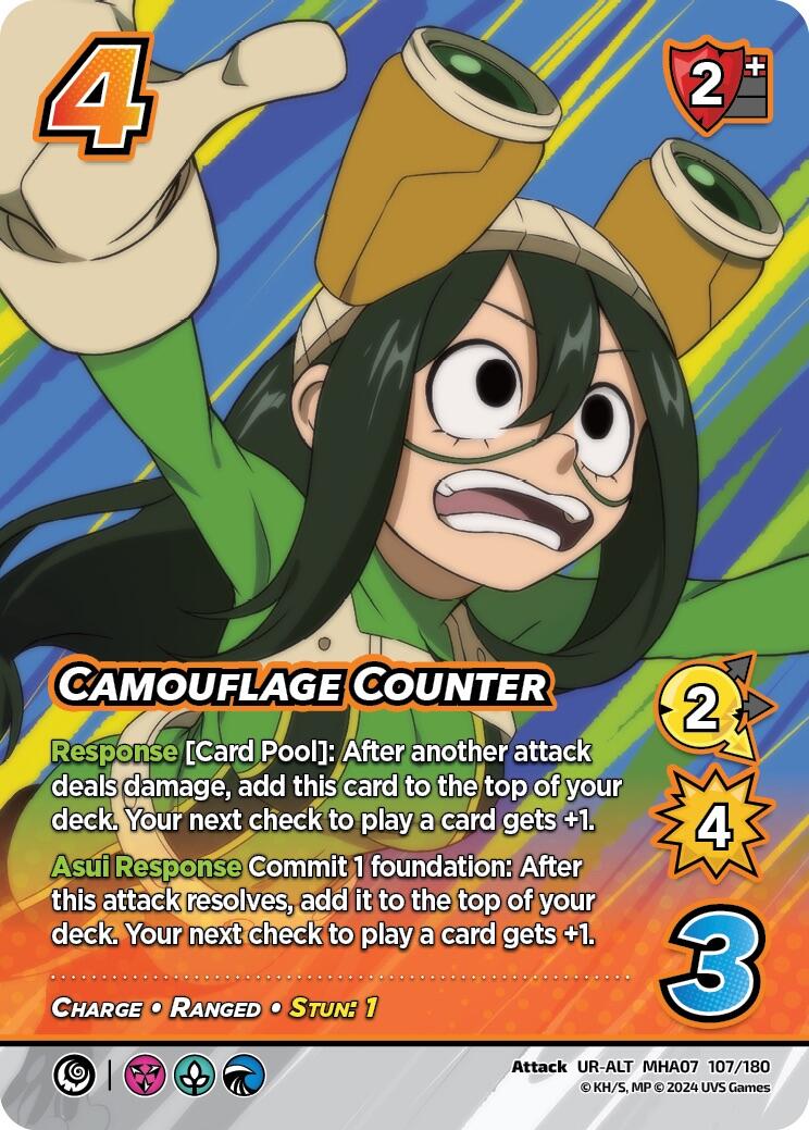 Camouflage Counter (Alternate Art) [Girl Power] | Total Play