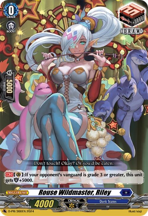 Rouse Wildmaster, Riley (D-PR/360EN) [D Promo Cards] | Total Play