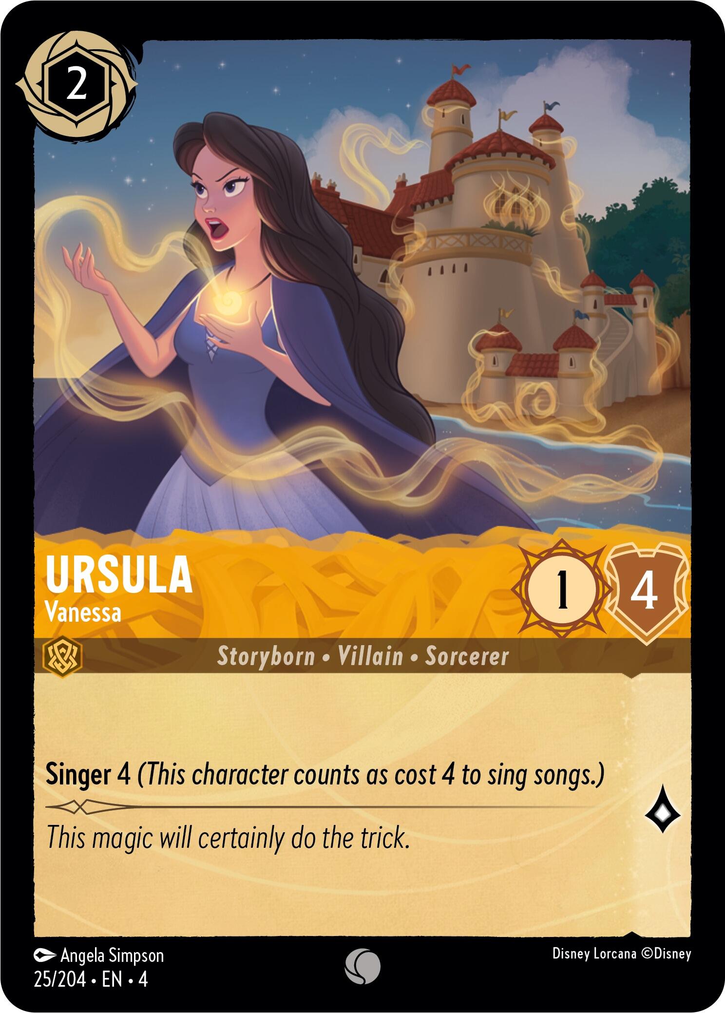 Ursula - Vanessa (25/204) [Ursula's Return] | Total Play