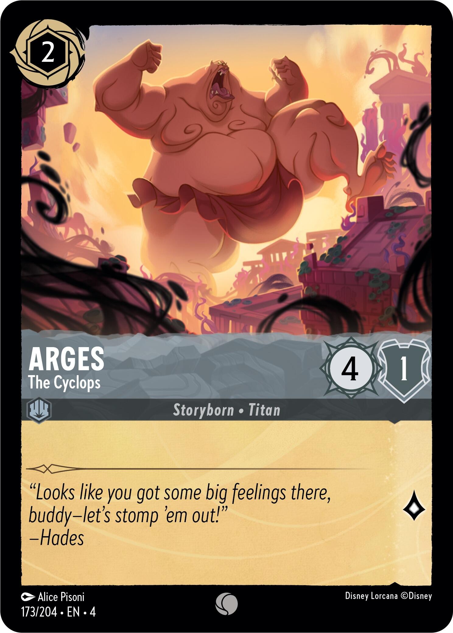 Arges - The Cyclops (173/204) [Ursula's Return] | Total Play