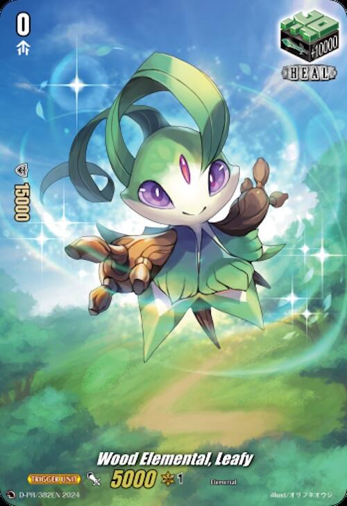 Wood Elemental, Leafy (D-PR/382EN) [D Promo Cards] | Total Play