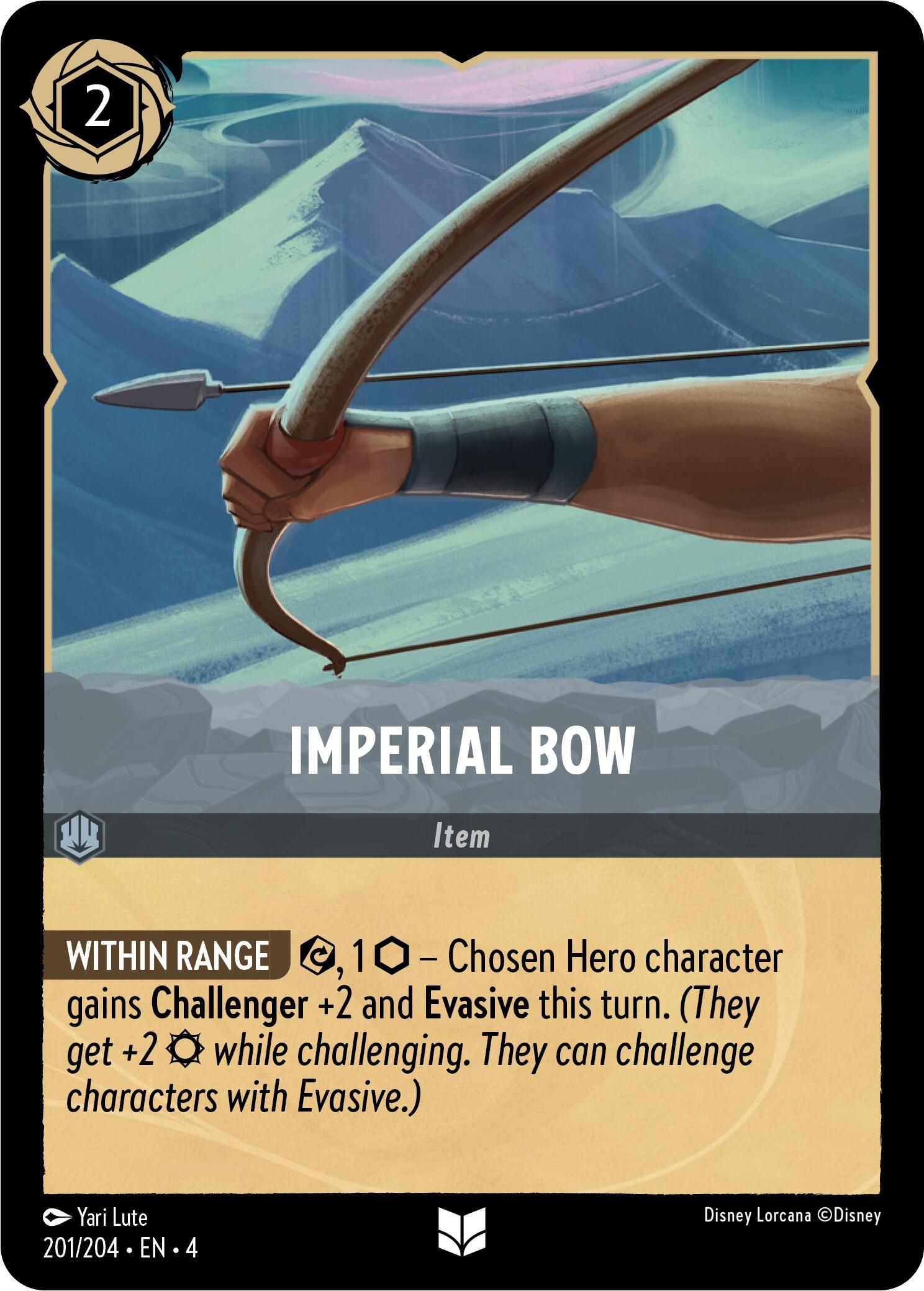 Imperial Bow (201/204) [Ursula's Return] | Total Play