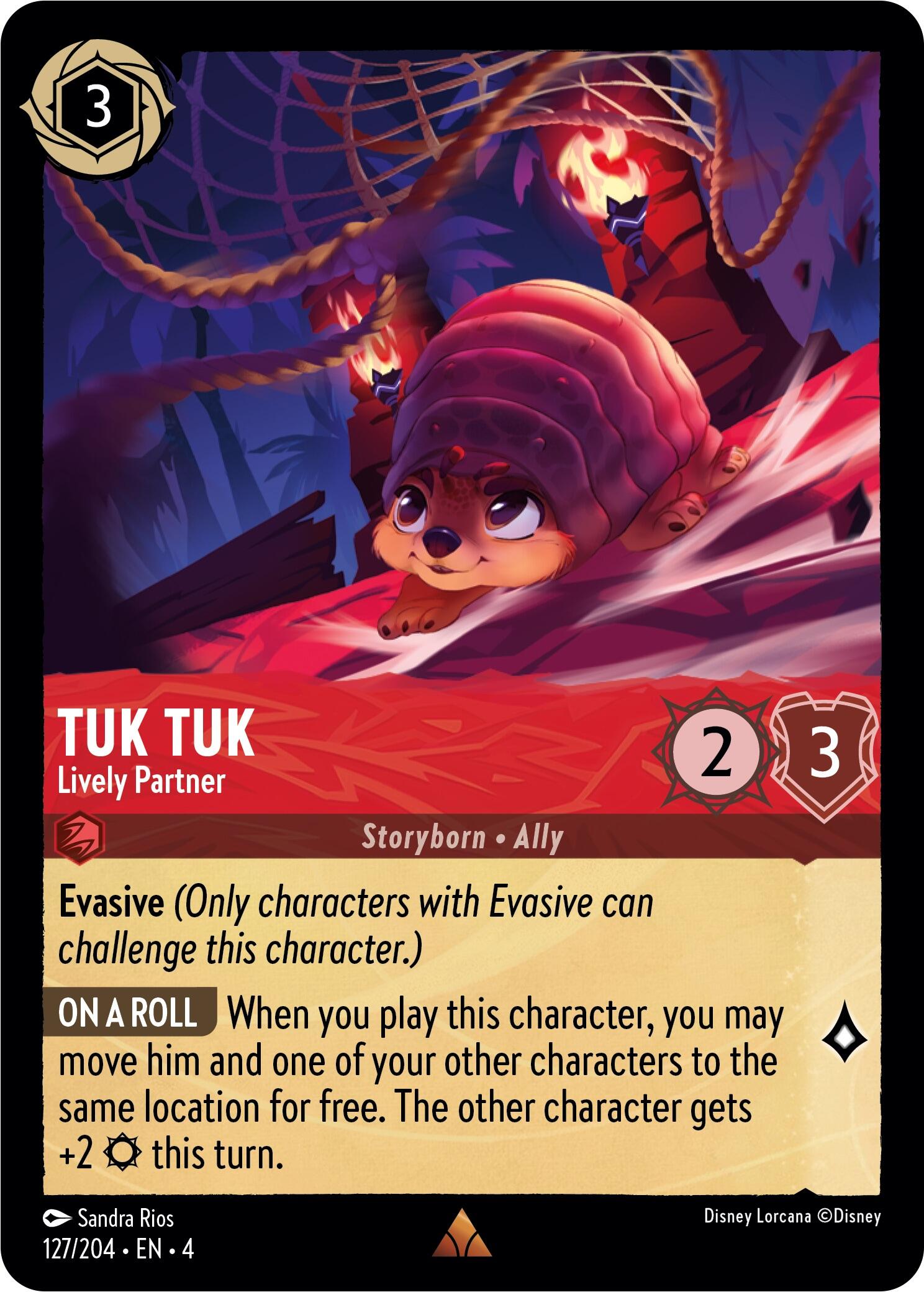 Tuk Tuk - Lively Partner (127/204) [Ursula's Return] | Total Play