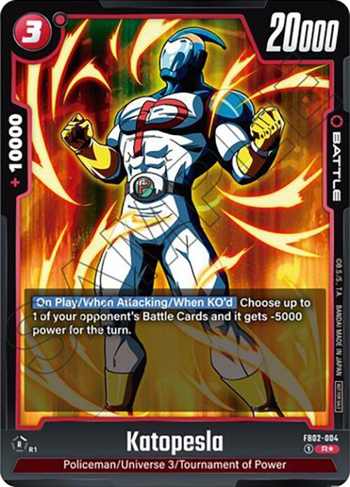 Katopesla (FB02-004) (Tournament Pack 02) [Fusion World Tournament Cards] | Total Play